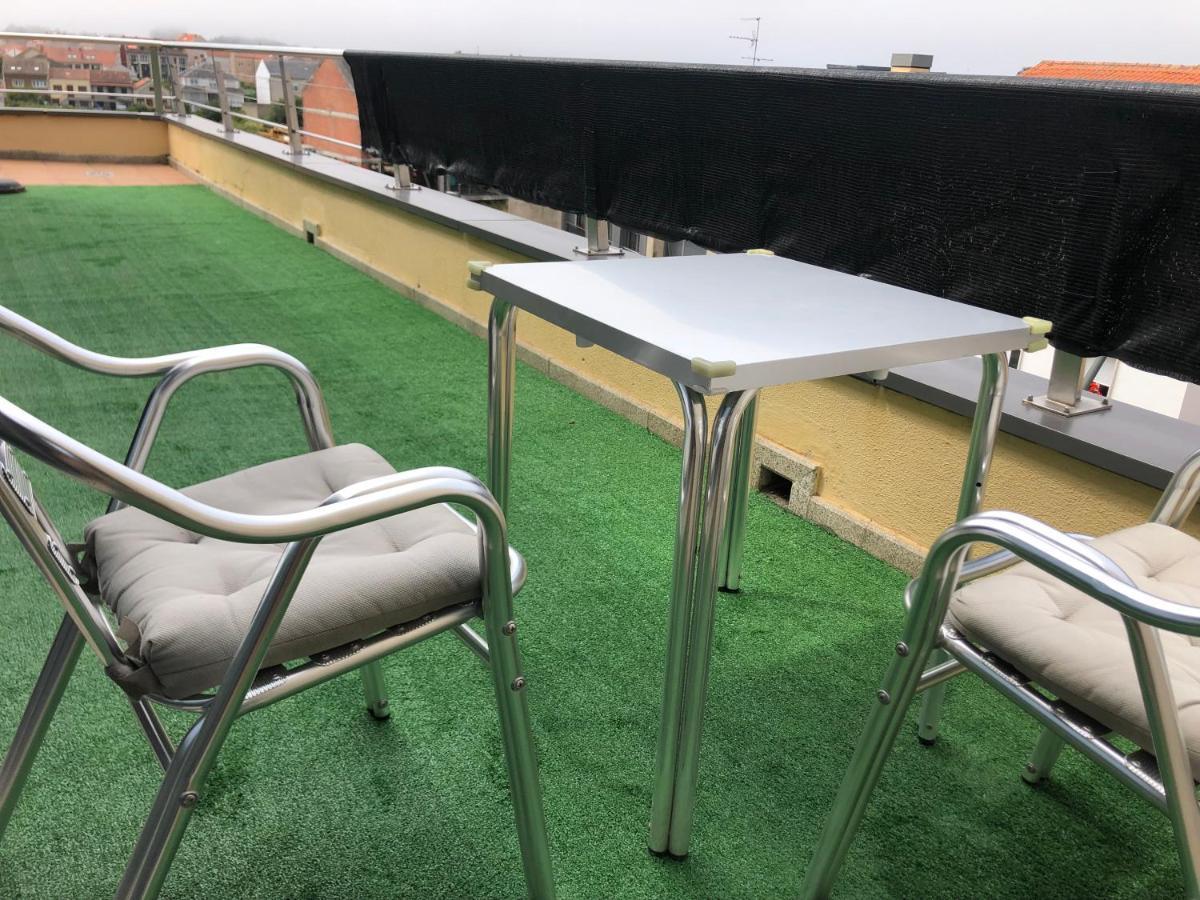 Ferienwohnung Residencial Cabodeiro A Illa de Arousa Exterior foto