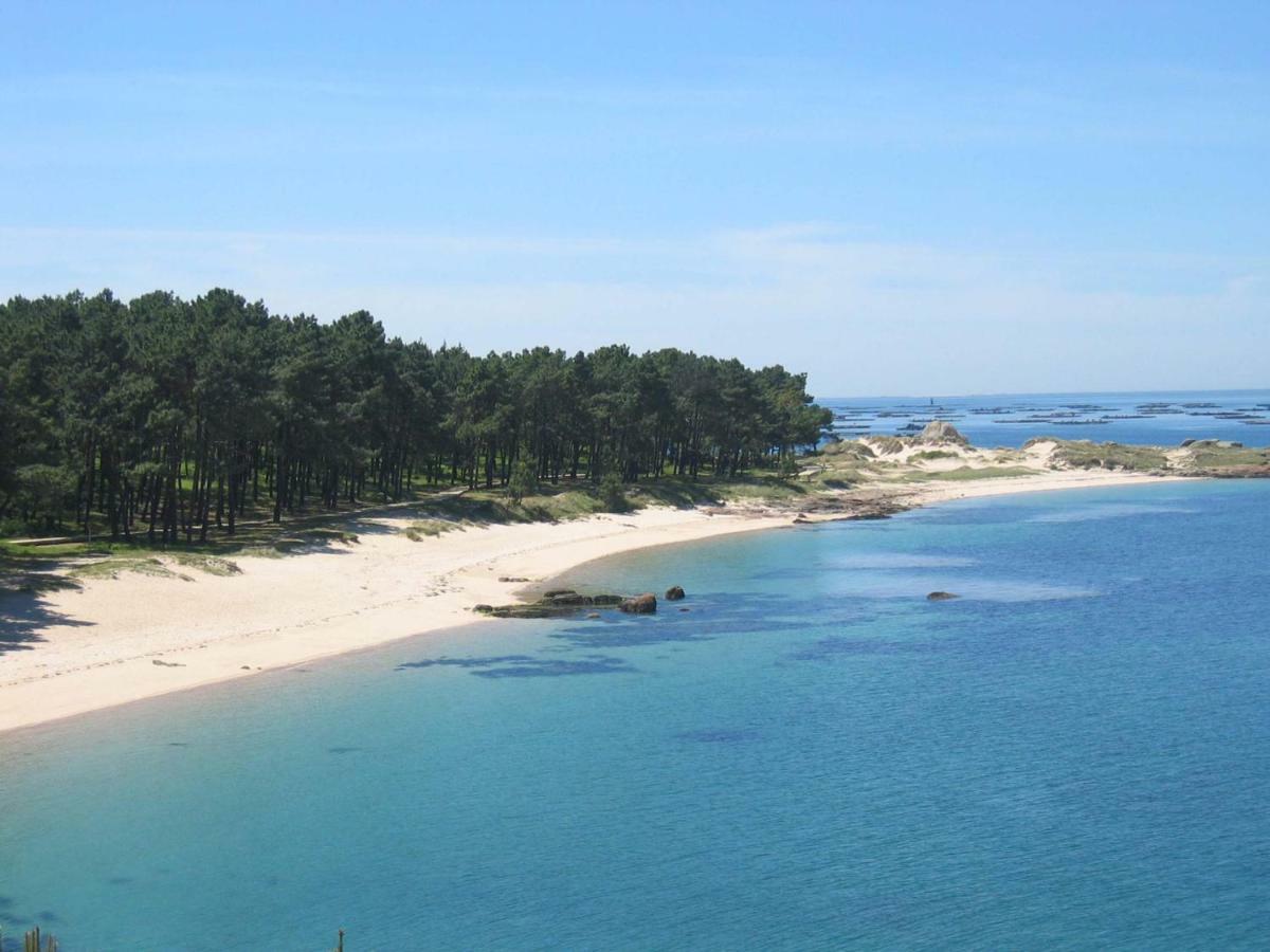Ferienwohnung Residencial Cabodeiro A Illa de Arousa Exterior foto