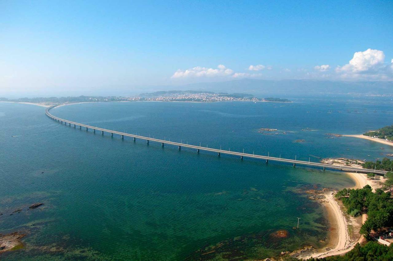 Ferienwohnung Residencial Cabodeiro A Illa de Arousa Exterior foto